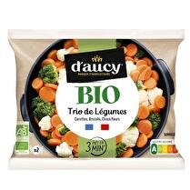 D'AUCY Trio de légumes BIO