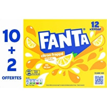 Fanta, Citron 10 & 2 boîtes offertes