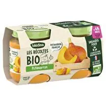 Blédina, Pots potimarron dès 4/6 mois