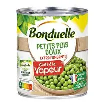 Bonduelle, Petits pois doux cuits à la vapeur 4/4
