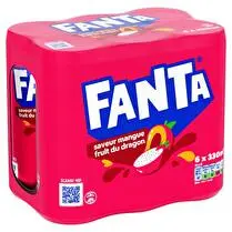 Fanta, Boisson gazeuse saveur mangue fruit du dragon