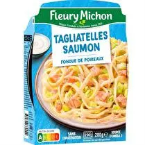 Fleury michon, Tagliatelles au Saumon à la crème ciboulette