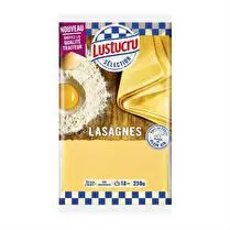 Lustucru, Feuilles de lasagne