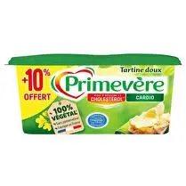 Primevère, Matière grasse végétale tartine doux oméga 3 500g + 10% offert