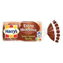 Harry's, Extra moelleux complet sans sucre ajoutés