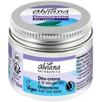 Alviana, Déodorant crème à la sauge bio