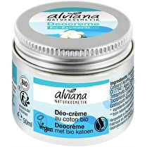 Alviana, Déodorant crème au coton bio
