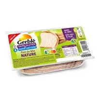 Allergo, Pain de mie en tranche sans gluten