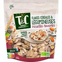 Terres et Céréales, Flakes céréales et légumineuses et noix