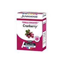 JUVAMINE Cranberry formule concentrée 14 sticks