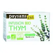 Paysans d'ici, Infusion thym massif central