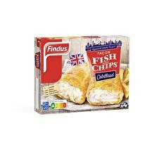 FINDUS Façon fish and chips cabillaud  x 4