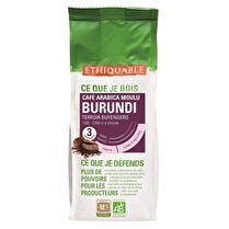 Ethiquable, Café moulu Burundi