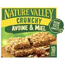Nature Valley, Crunchy avoine et miel x5