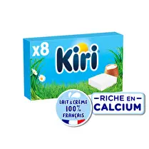 Kiri, Fromage blanc à la crème de lait en portions x8