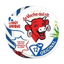 La vache qui rit, Fromage fondu nature en portions x12