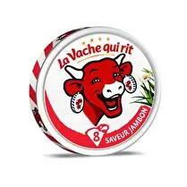 La vache qui rit, Fromage fondu saveur jambon en portions x8