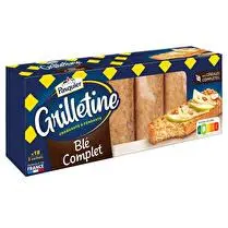 Pasquier, Petites tartines grillées au blé complet