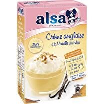 ALSA Préparation pour gâteau crème anglaise à la vanille des Isles