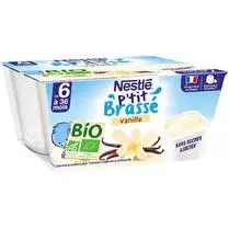 Nestlé, Ptit brassé vanille dès 6 mois