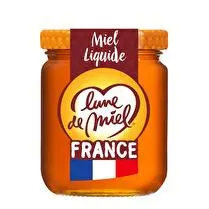 Lune de miel, Miel de France liquide pot en verre