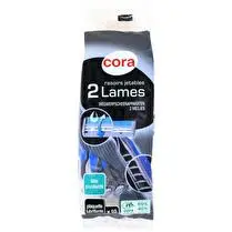 Cora, Rasoir jetable 2 lames