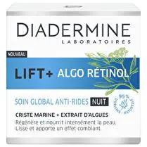 Diadermine, Soin anti-rides nuit lift + algo rétinol
