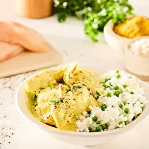 Cuisiné dans nos ateliers, Curry de poulet