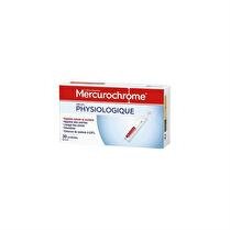 MERCUROCHROME Serum physiologique