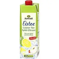 Alnatura, Thé vert glacé pomme citron BIO