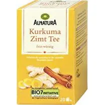Alnatura, Infusion de curcuma et de cannelle Alnatura