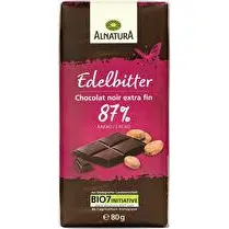 Alnatura, Chocolat noir extra fin 80g Alnatura