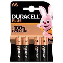 Duracell, Piles plus 100 % AA LR06 x4