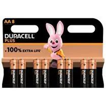 Duracell, Piles plus 100 % AA LR06 x8