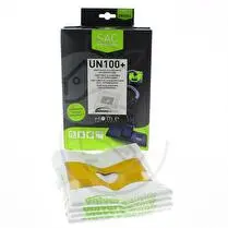 Home Equipement, Sac synthétique pour aspirateur X4 HEUN100+