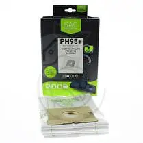 Home Equipement, Sac synthétique pour aspirateur X4 HEPH95+