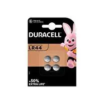 Duracell, Piles bouton LR44 x4