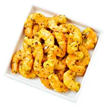 Votre poissonnier propose, Queues de crevettes marinade Provencale
