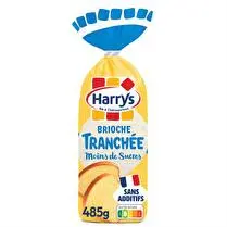 Harry's, Brioche tranchée - 30 % de sucres sans additifs