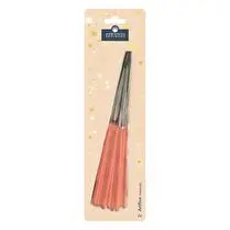 Devineau, Cierges étincelants rose 17,5 cm x10