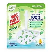 WC NET Bloc wc natural power aux huiles essentielles de jasmin eucalyptus