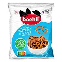 Boehli, Bretzels d'alsace -50% de sel