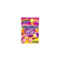 Mentos, Bonbons fruit sans sucre