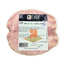 Charcuterie de la thur, Carré de porc cuit x 2 tranches