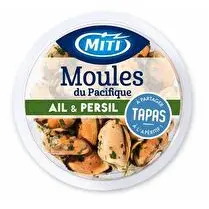 Miti, Moules décortiquées ail persil - 100g