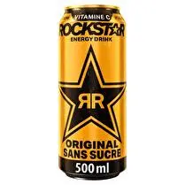 Rockstar, Boisson gazeuse énergétique sans sucres