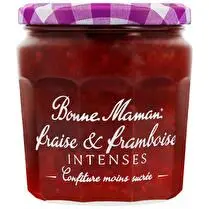 Bonne maman, Confiture fraise et framboise intense