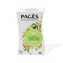 Pagès, Infusion gingembre citron