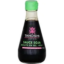 Tanoshi, Sauce soja sel réduit
