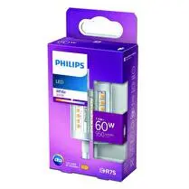 Philips, Ampoule led 60W R75 78mm WH non dimable RF 1PF/12 x 1